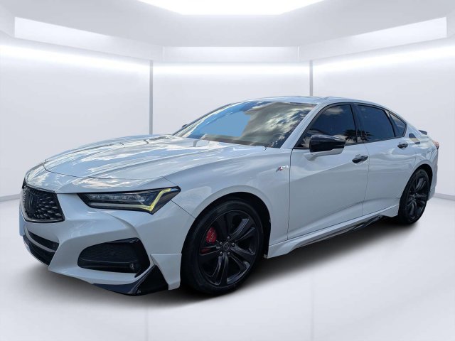 Used 2022 Platinum White Pearl Acura A-Spec Package image 7