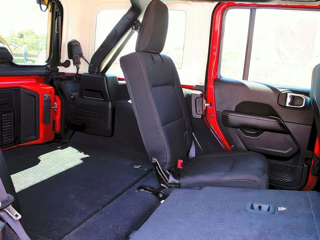 Used 2023 Firecracker Red Jeep Sahara image 28