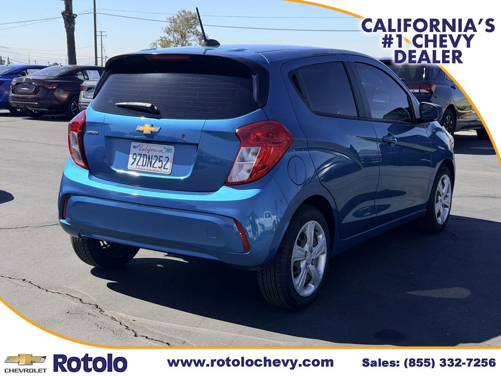 Used 2020 Caribbean Blue Chevrolet LS image 6