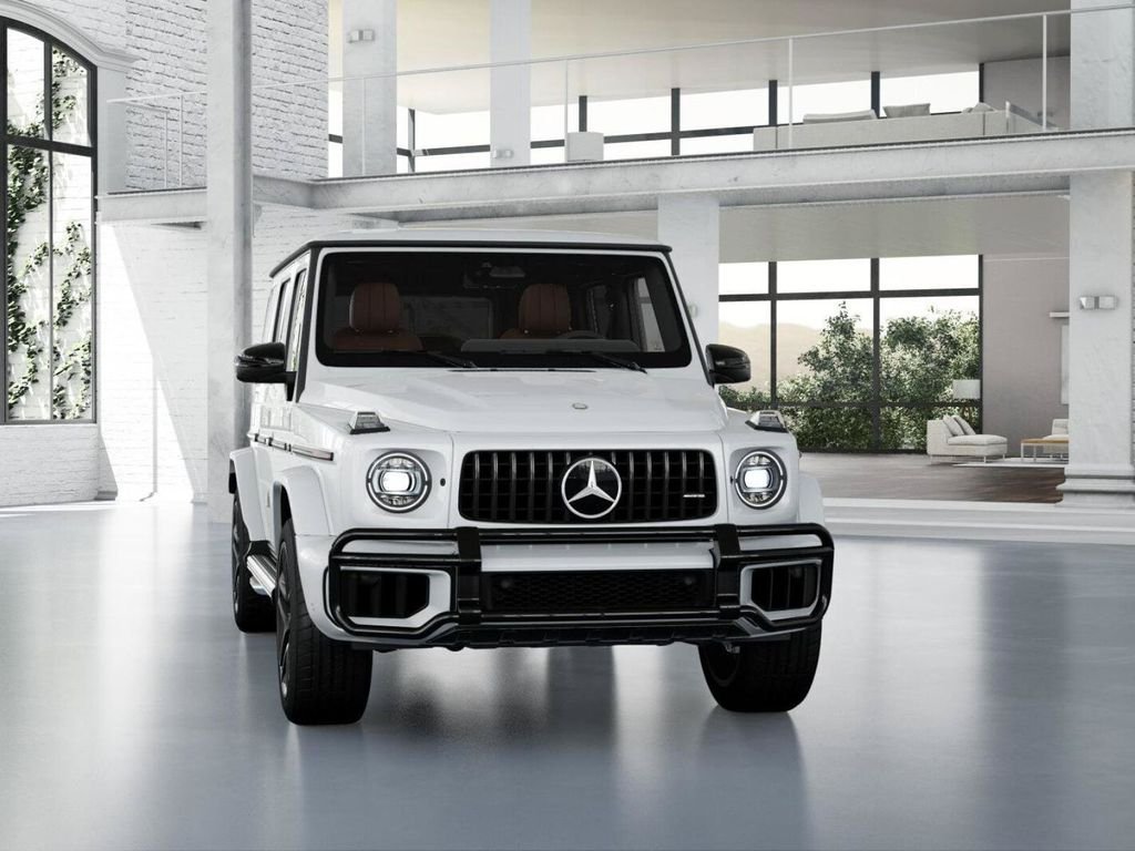 New 2027 MANUFAKTUR Moonlight White Metallic Mercedes-Benz AMG® G 63 SUV image 8