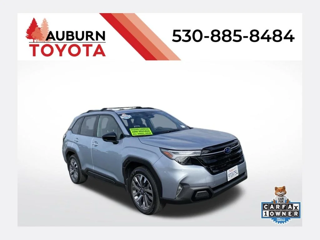 Used 2025 Ice Silver Metallic Subaru Touring image 1