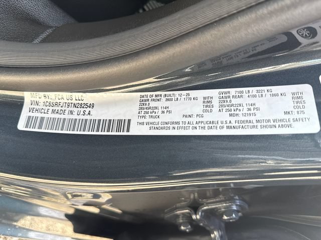 New 2026 Forged Blue Metallic Exterior Paint RAM Laramie image 16