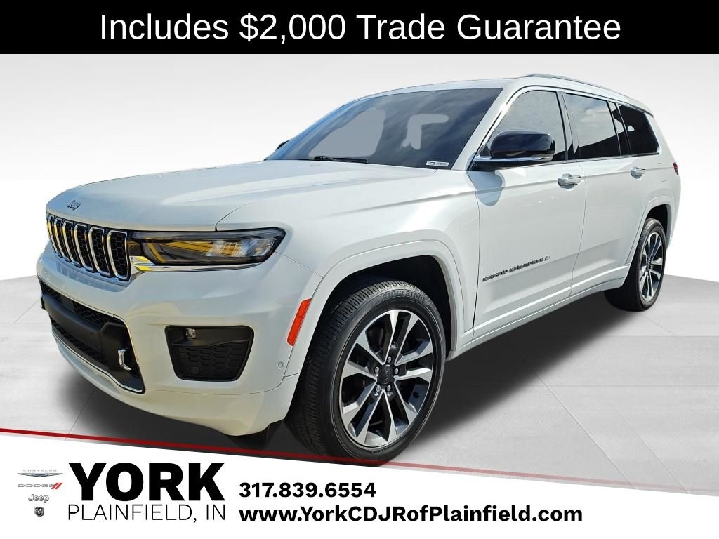 Used 2023 White Jeep Overland image 1