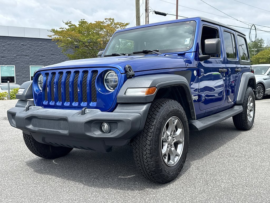 Used 2020 Ocean Blue Metallic Clearcoat Jeep Freedom image 1