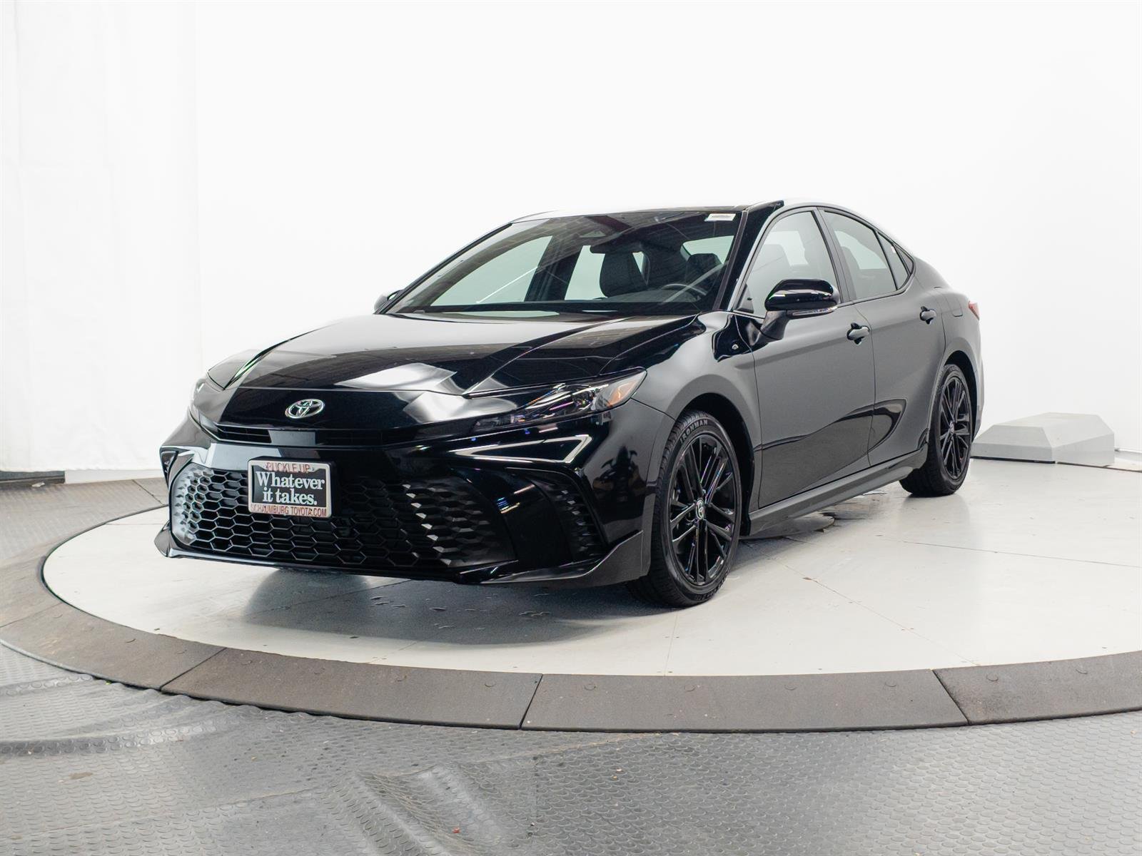 Certified Used 2025 Black Toyota SE image 3
