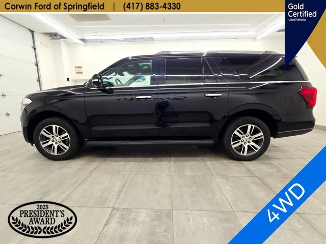 Used 2024 Agate Black Metallic Ford Limited image 2
