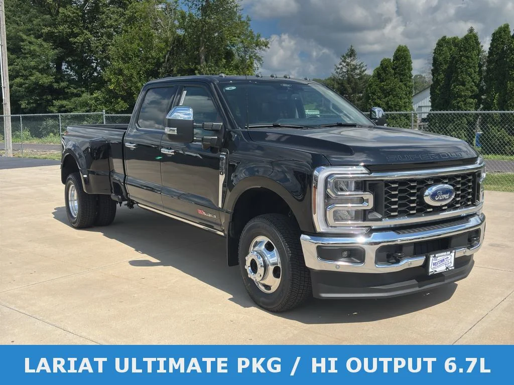 New 2026 Agate Black Metallic Ford F-350® Lariat® image 2