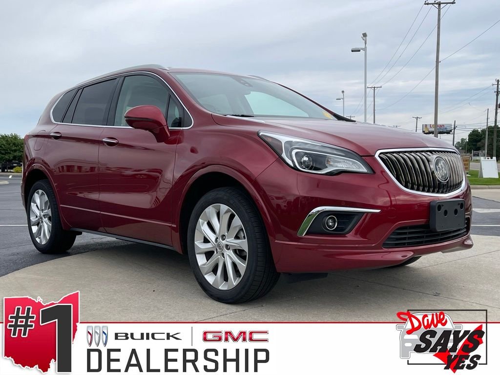 Used 2017 Chili Red Metallic Buick Premium II image 1