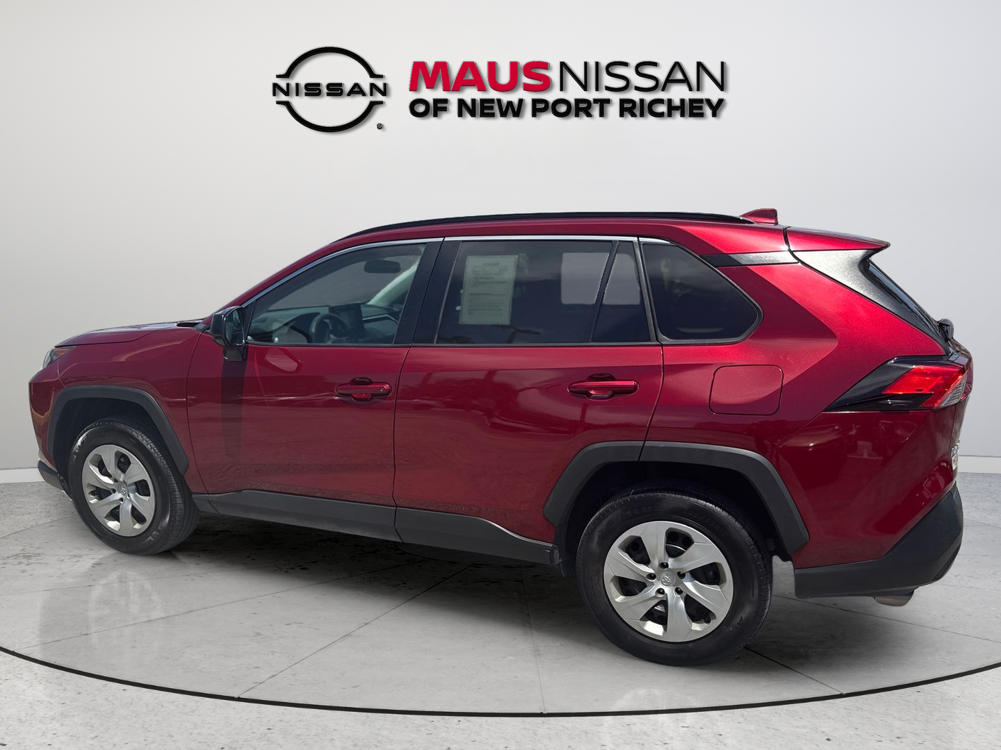 Used 2021 Red Toyota LE image 8
