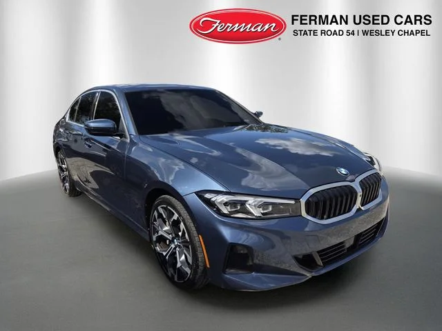 Used 2025 Blue BMW 330i image 1