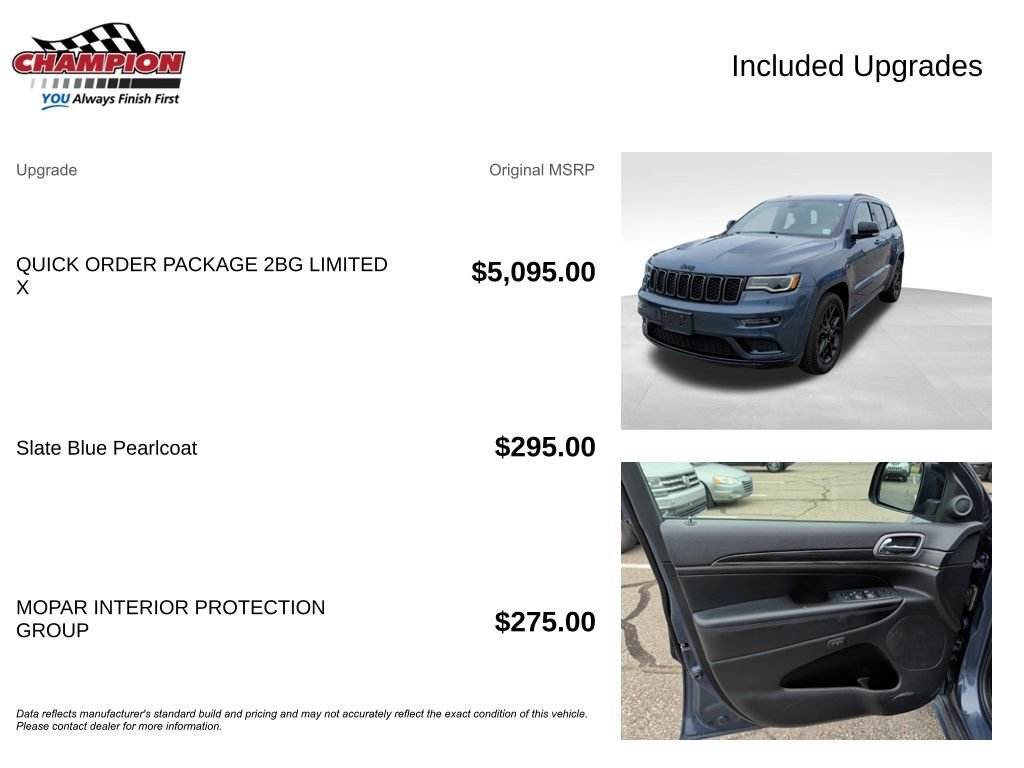 Used 2021 Blue Jeep Limited X image 4
