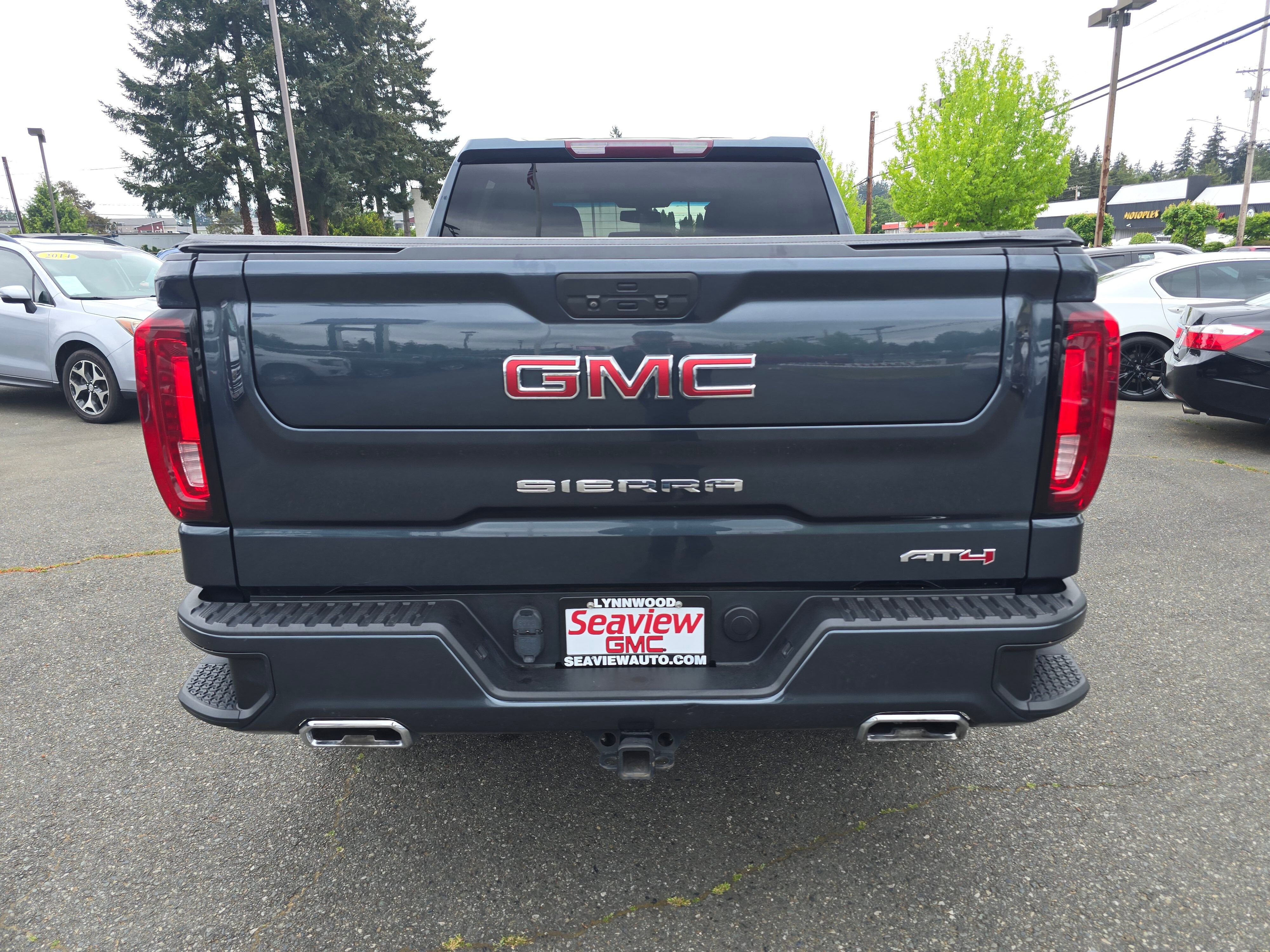 Used 2021 Dark Sky Metallic GMC AT4 image 4