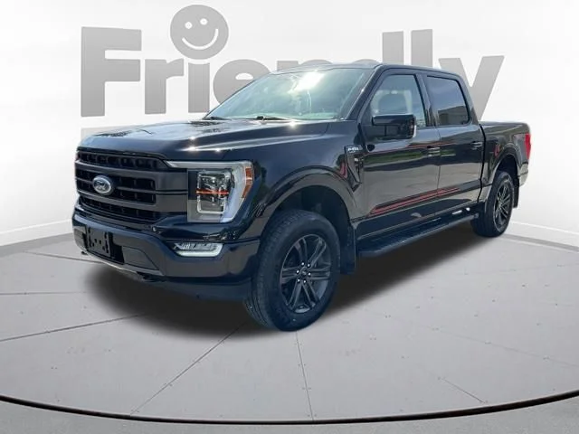 Used 2021 Black Ford Lariat image 2