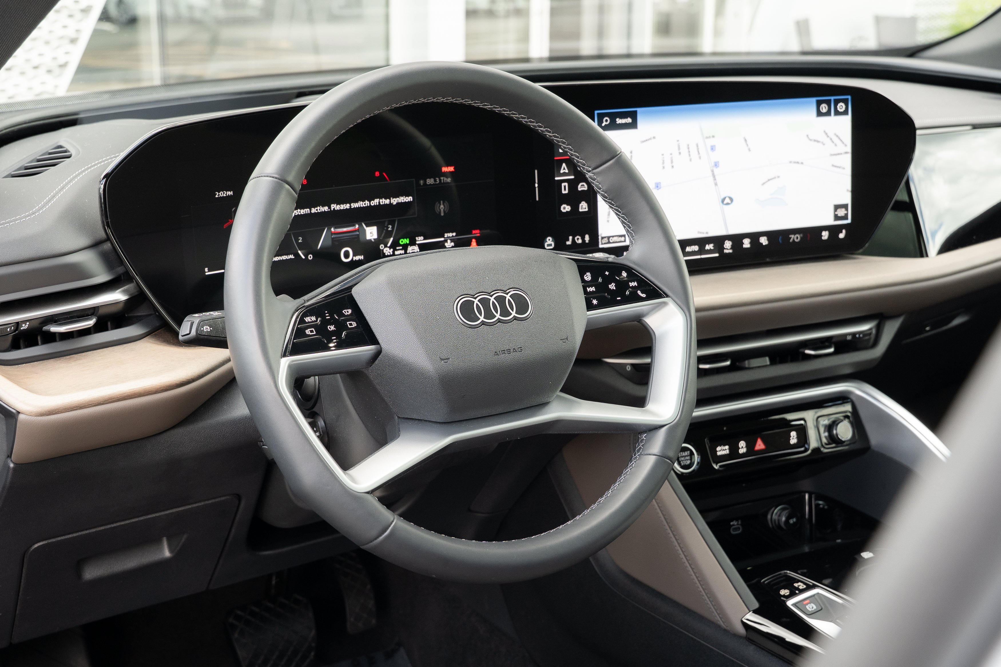 Certified Used 2025 Glacier White Metallic Audi Premium Plus image 11