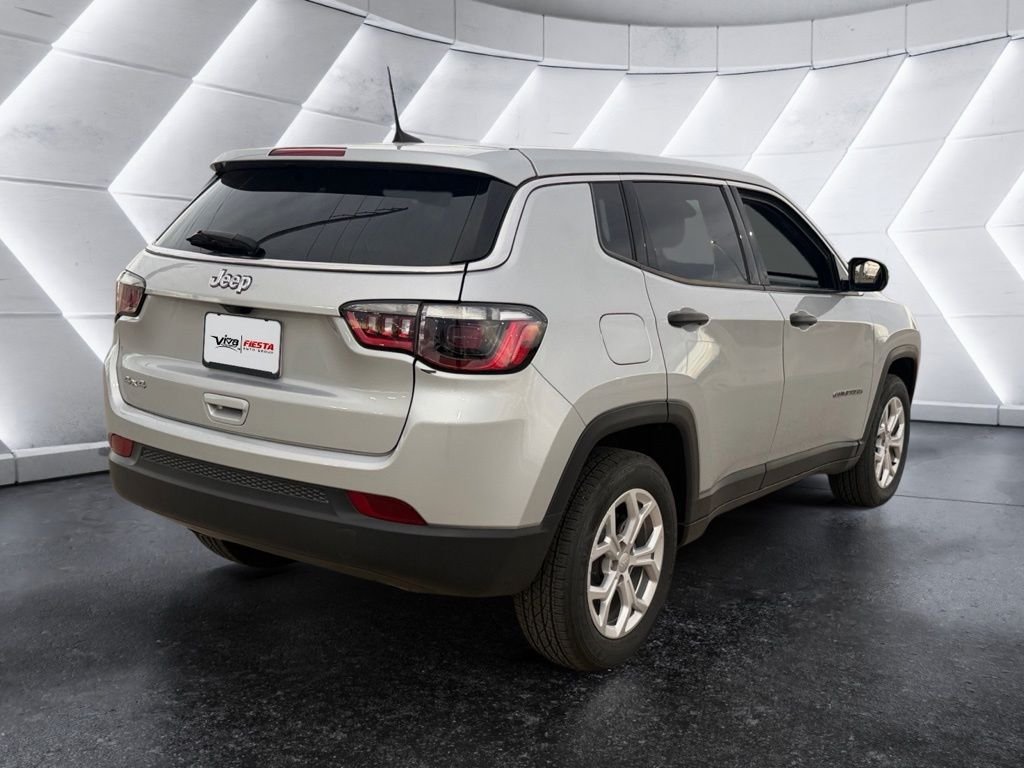 Used 2024 Silver Jeep Sport image 2