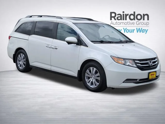 Used 2015 White Diamond Pearl Honda EX-L image 1