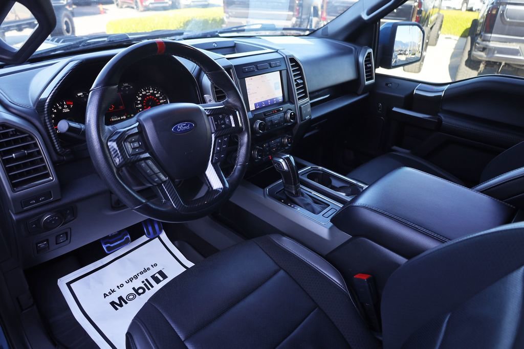 Used 2020 Blue Metallic Ford Raptor image 12