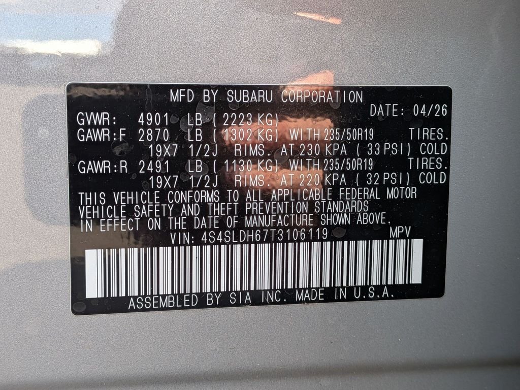 Certified Used 2026 River Rock Pearl Subaru Sport image 26