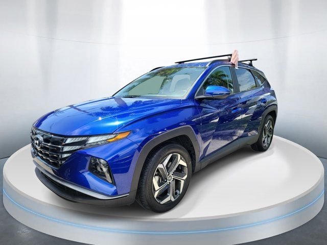 Certified Used 2023 Blue Hyundai SEL CONVENIENCE image 2