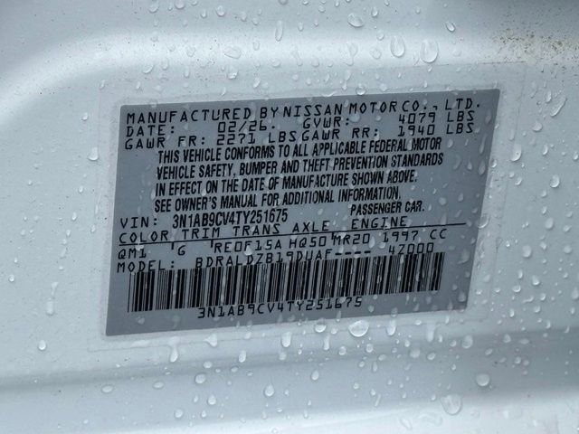 New 2026 White Nissan SV image 16