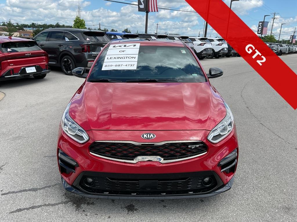 Certified Used 2021 Currant Red Kia GT image 3