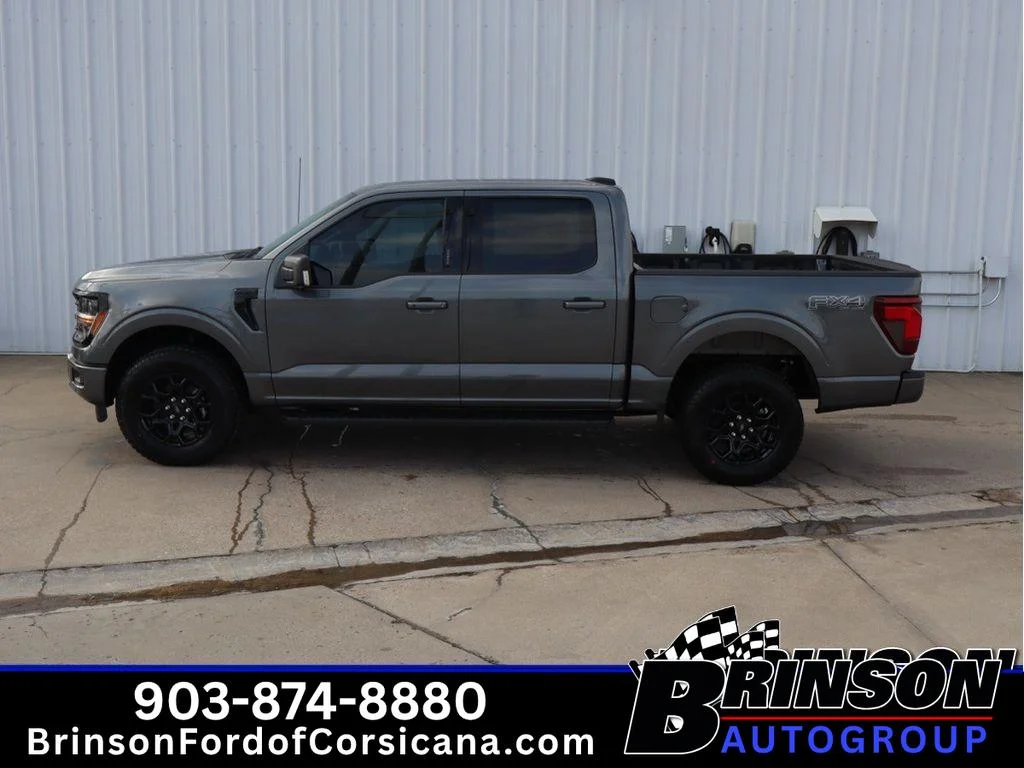 New 2026 Carbonized Gray Metallic Ford XLT image 3