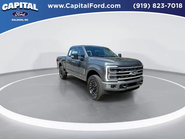 Used 2024 Gray Ford Platinum image 2