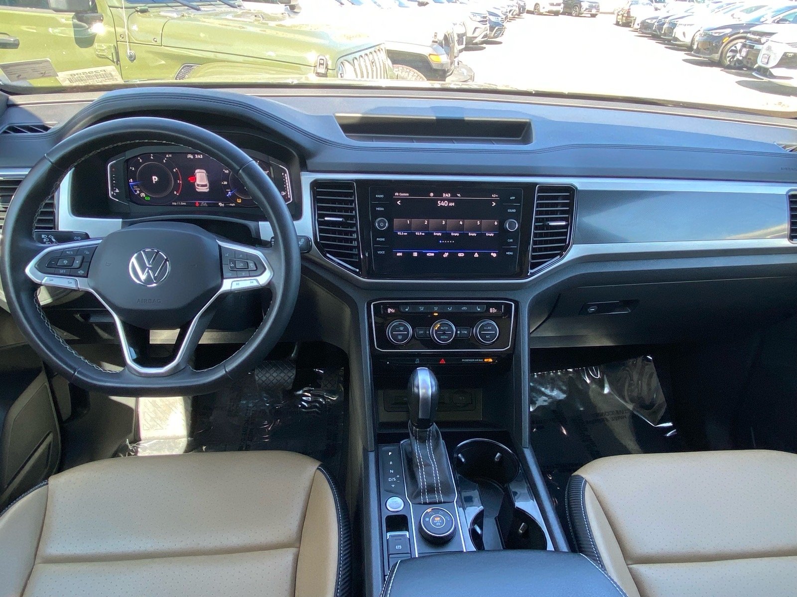 Certified Used 2023 Black Volkswagen 3.6L V6 SE w/Technology image 12