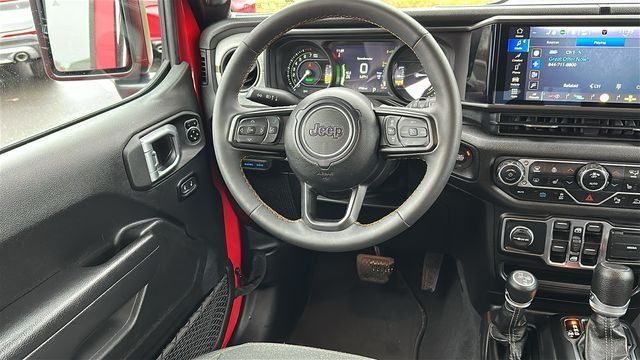 Used 2024 Red Clearcoat Jeep Sport S 4xe image 24