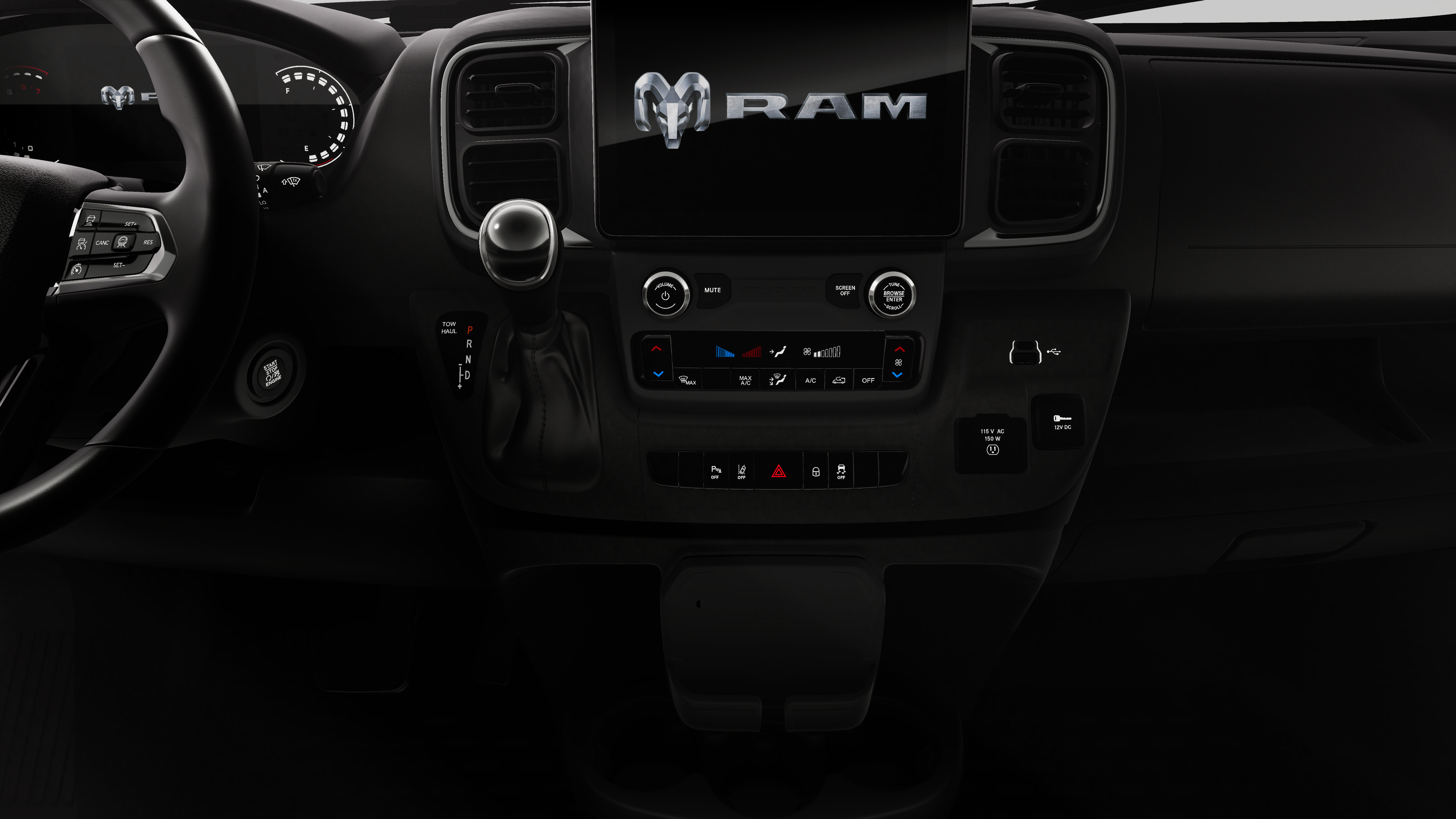 New 2026 Bright White Clearcoat RAM Base image 17