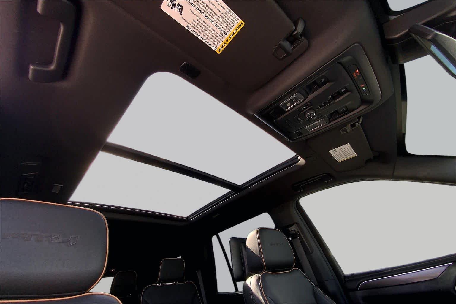 Used 2021 Dark Sky Metallic GMC AT4 image 25