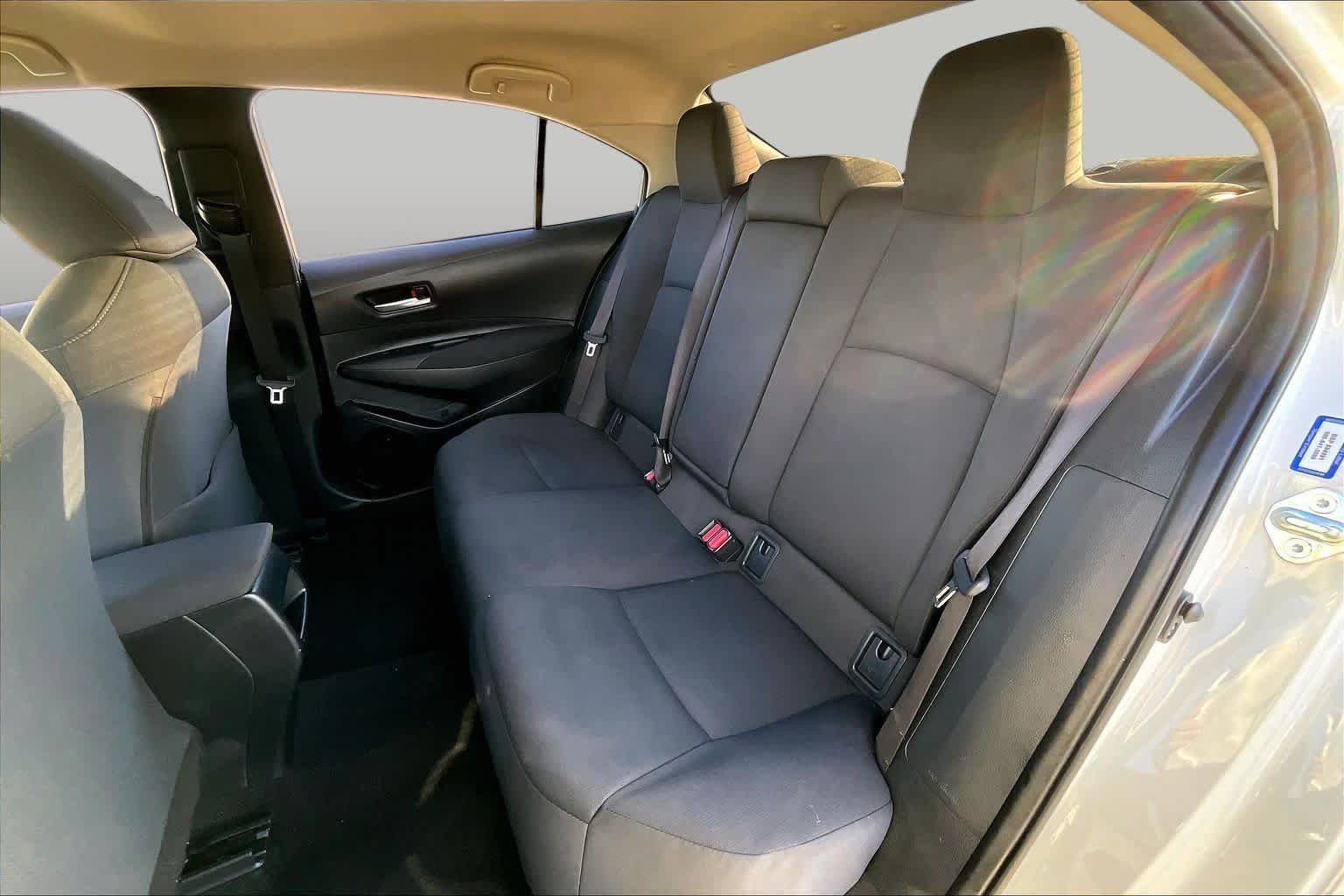 Used 2021 Super White Toyota LE image 20