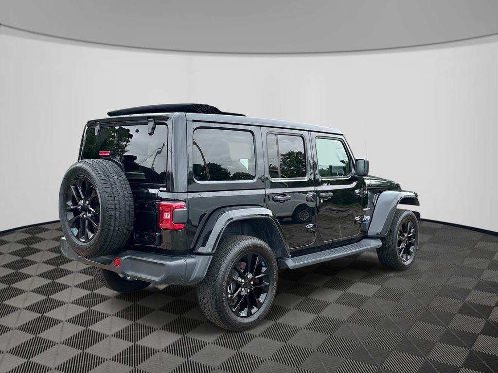 Used 2023 Black Jeep Sahara 4xe image 7