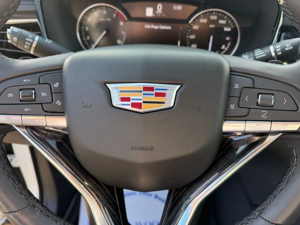 Used 2024 Crystal White Tricoat Cadillac Premium Luxury image 10