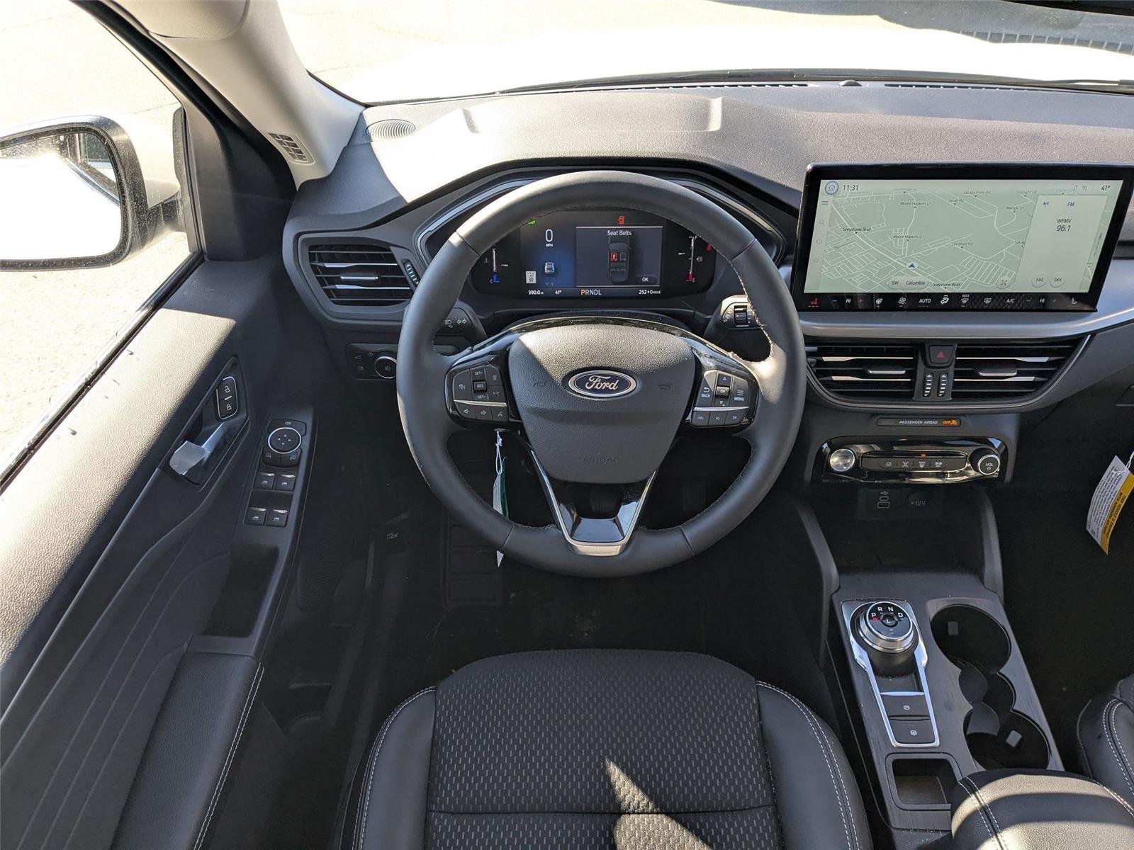 New 2025 Star White Metallic Tri-coat Ford Plug-in Hybrid image 29
