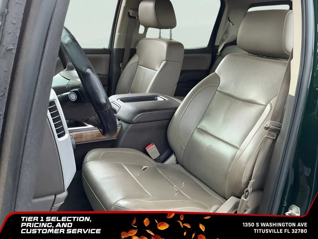 Used 2015 EMERALD GREEN METALLIC GMC SLT image 26
