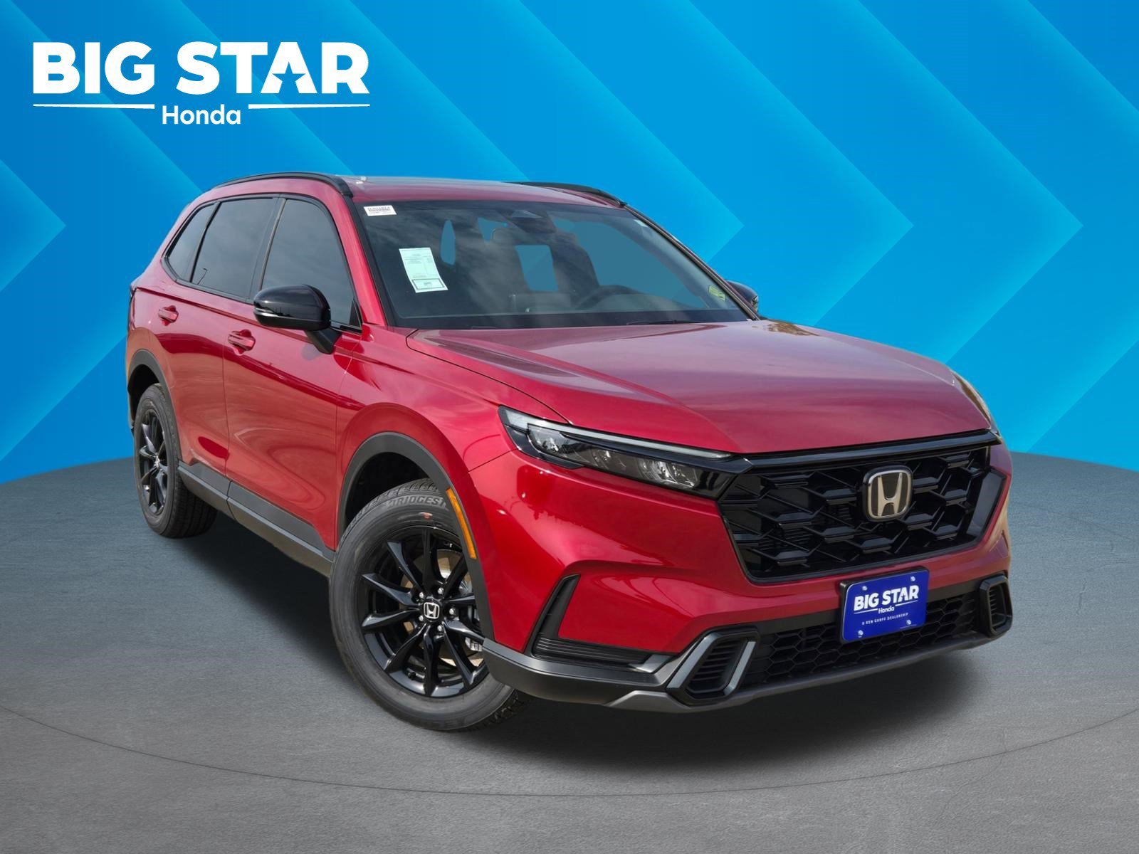 New 2026 Radiant Red Metallic Honda Sport image 1