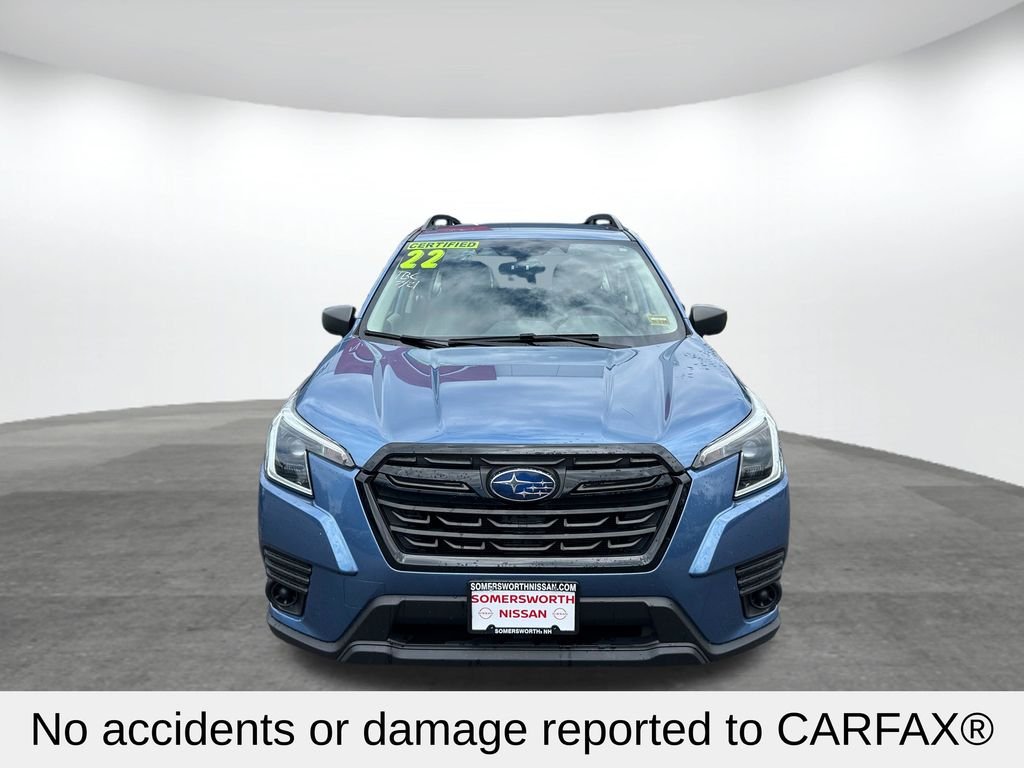 Used 2022 Blue Subaru Base image 4