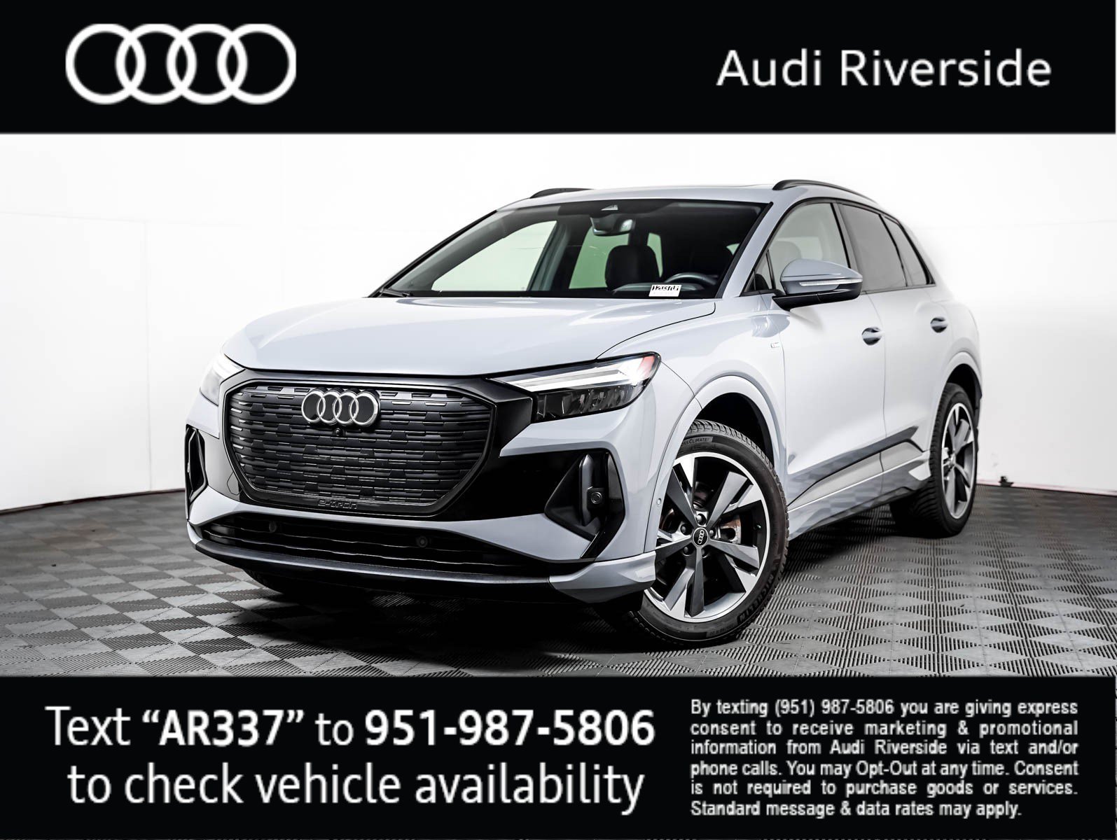 Used 2023 Pebble Gray Audi Premium Plus image 1