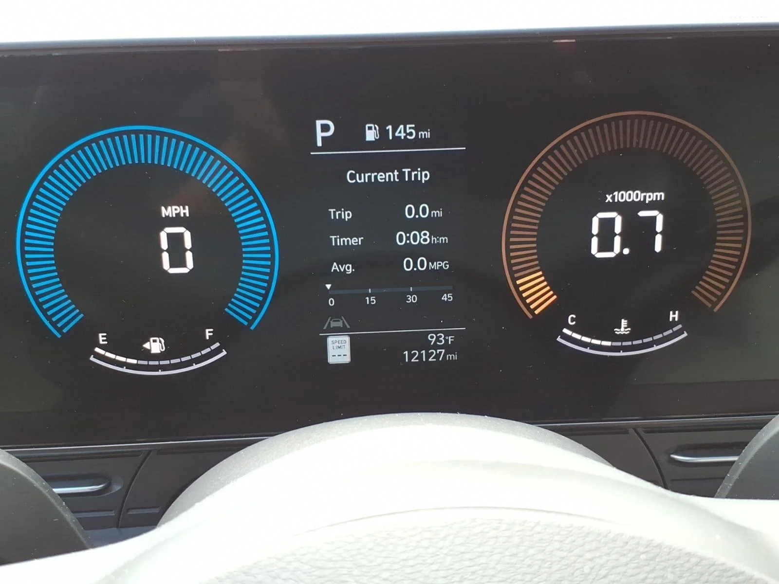 Used 2025 Abyss Black Pearl Hyundai SEL image 14