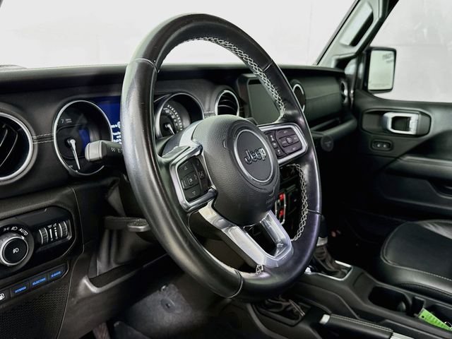 Used 2021 Gray Jeep Unlimited Sahara 4xe image 11