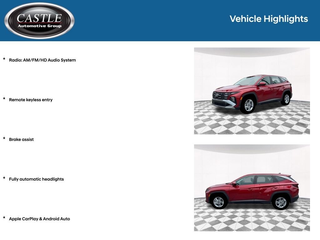 New 2026 Red Hyundai SE image 3