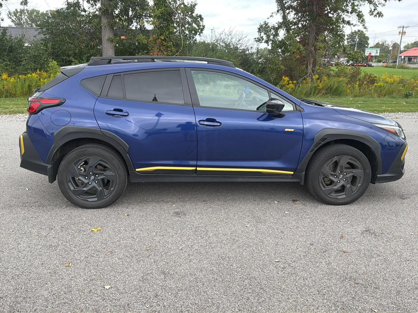 Used 2024 Sapphire Blue Pearl Subaru Sport image 2