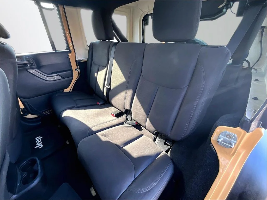 Used 2014 Beige Jeep Unlimited Sport image 23