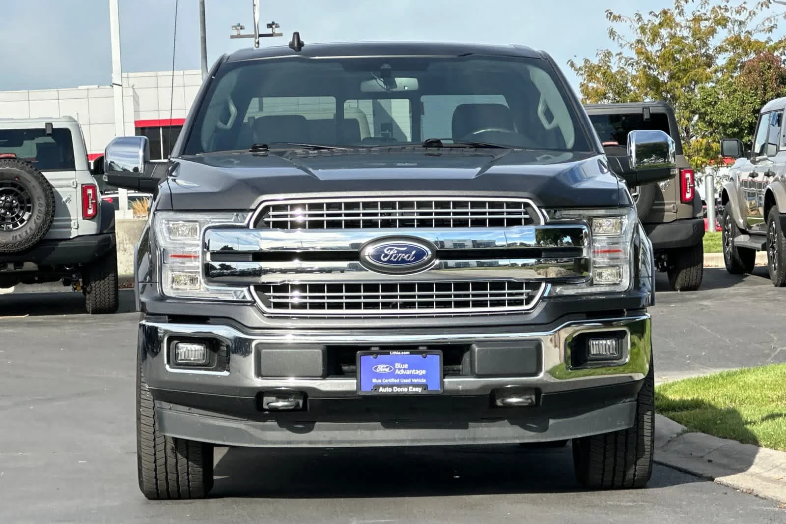 Certified Used 2019 Magnetic Metallic Ford LARIAT image 10