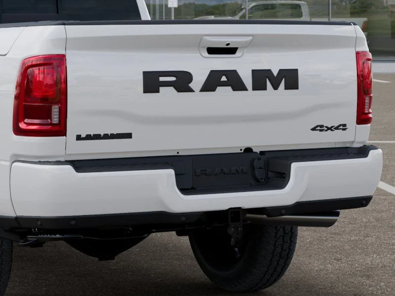 New 2026 Bright White Clear-Coat Exterior Paint RAM Laramie image 13