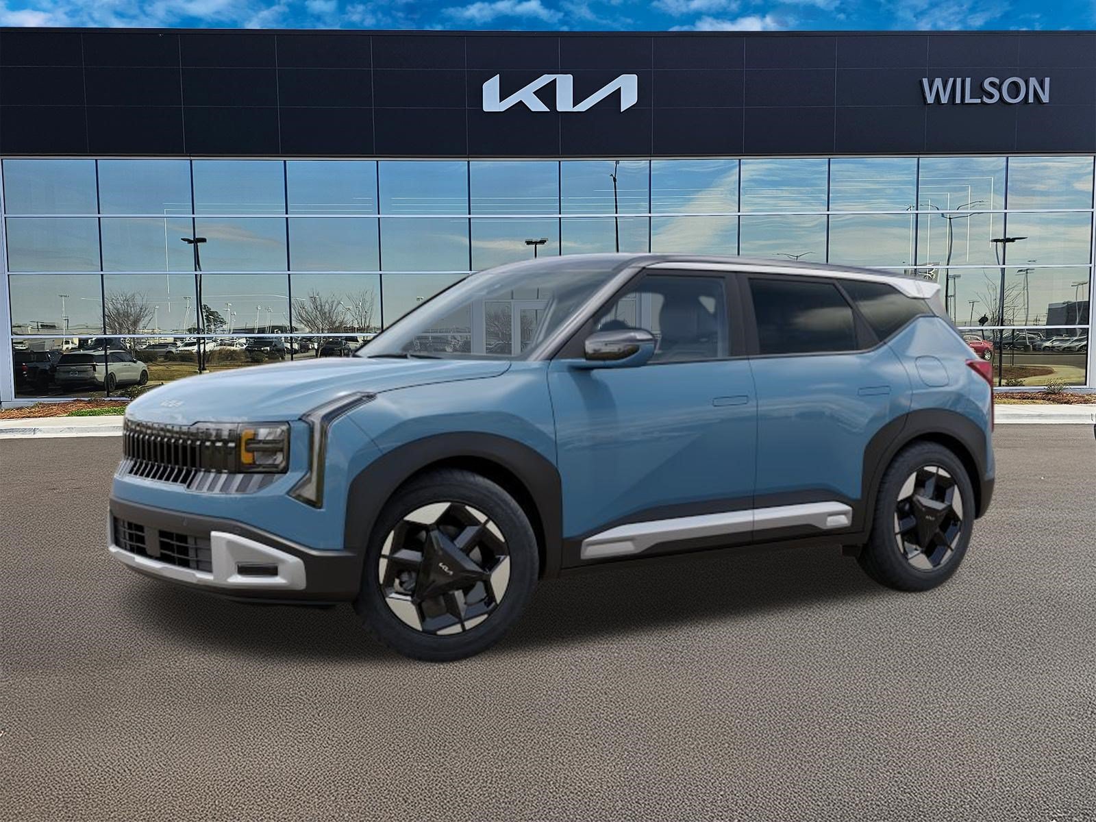 New 2027 Frost Blue / Black Roof Kia S image 3