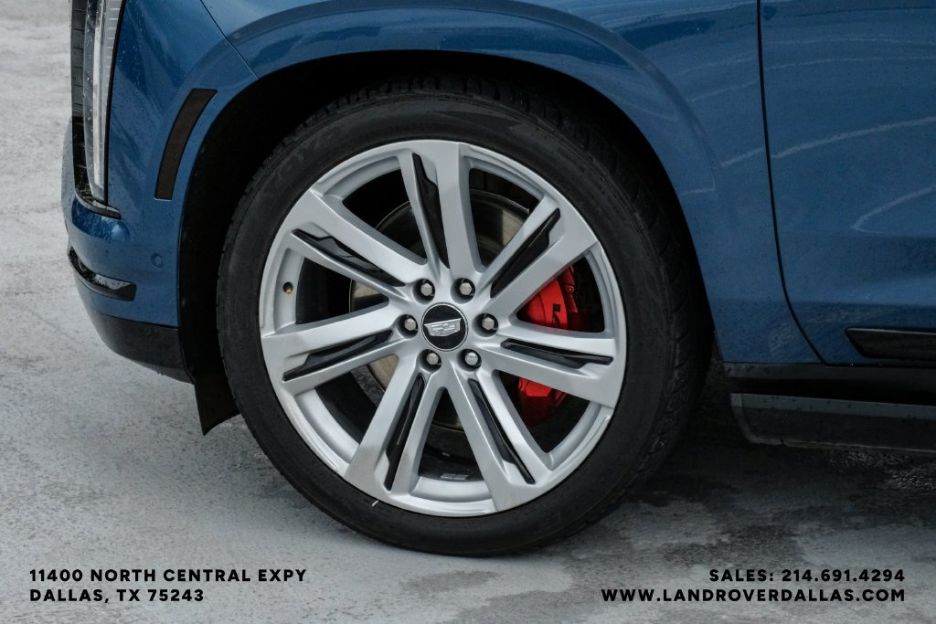 Used 2025 Deep Sea Metallic Cadillac Sport image 54