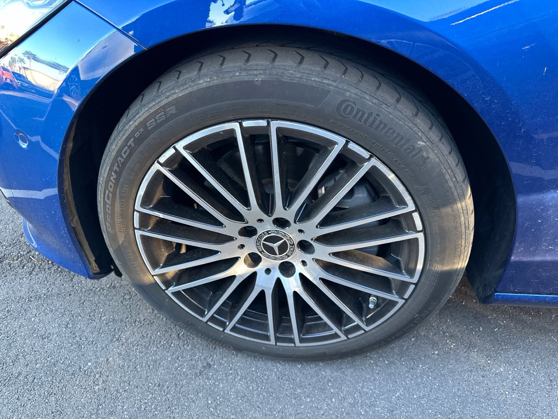 Certified Used 2023 Blue Mercedes-Benz C 300 image 2
