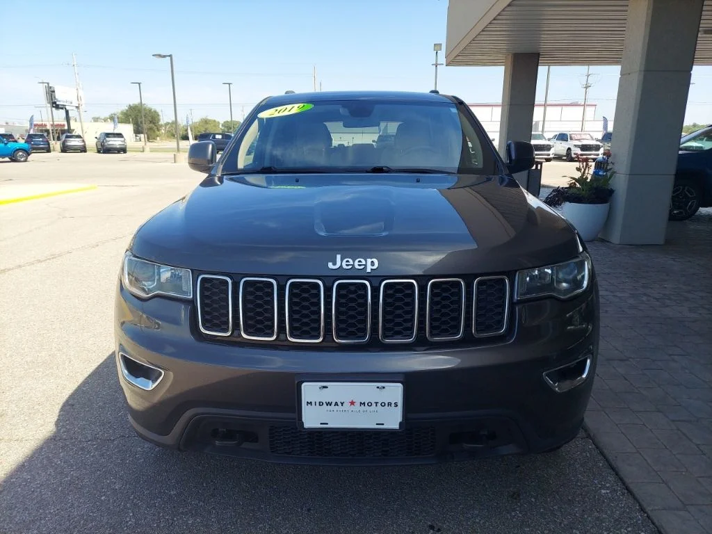 Certified Used 2019 Gray Jeep Laredo E image 2